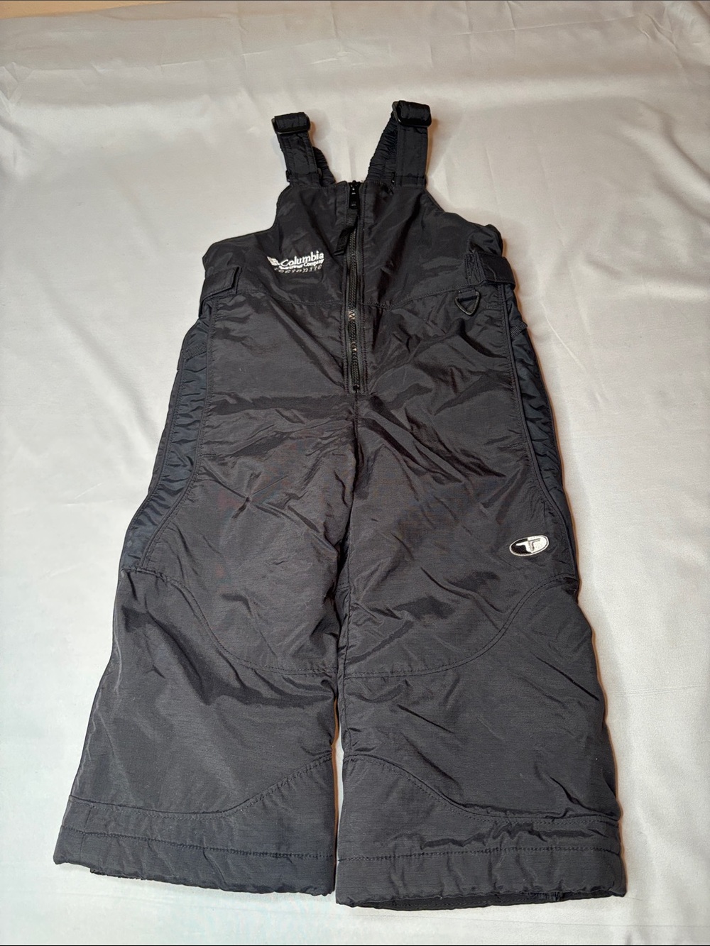 Columbia Black Kids Toddler Insulated One Piece Snow Bib Pants Overalls 3T 3